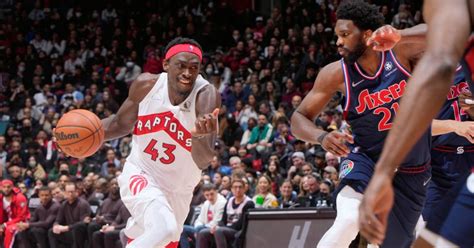 Raptors vs. 76ers score, highlights: Pascal Siakam's takes over in the.